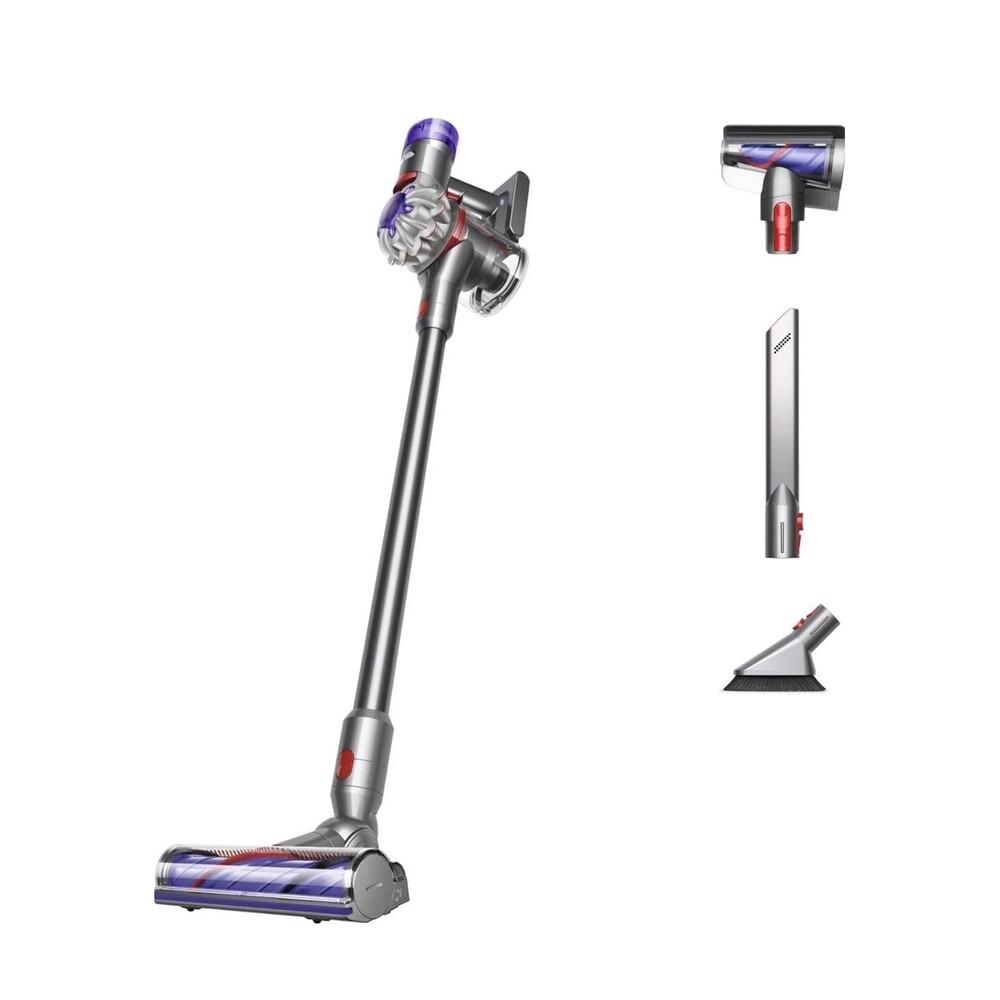 Dyson V8 Plus Cordless Vacuum Silver/Nickel NIB NEW